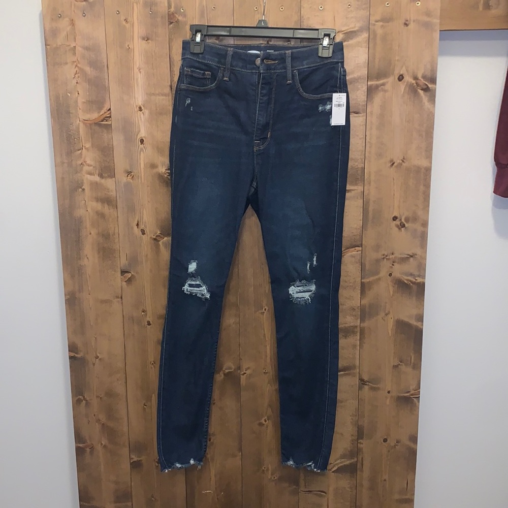 Dark denim old navy skinny jeans